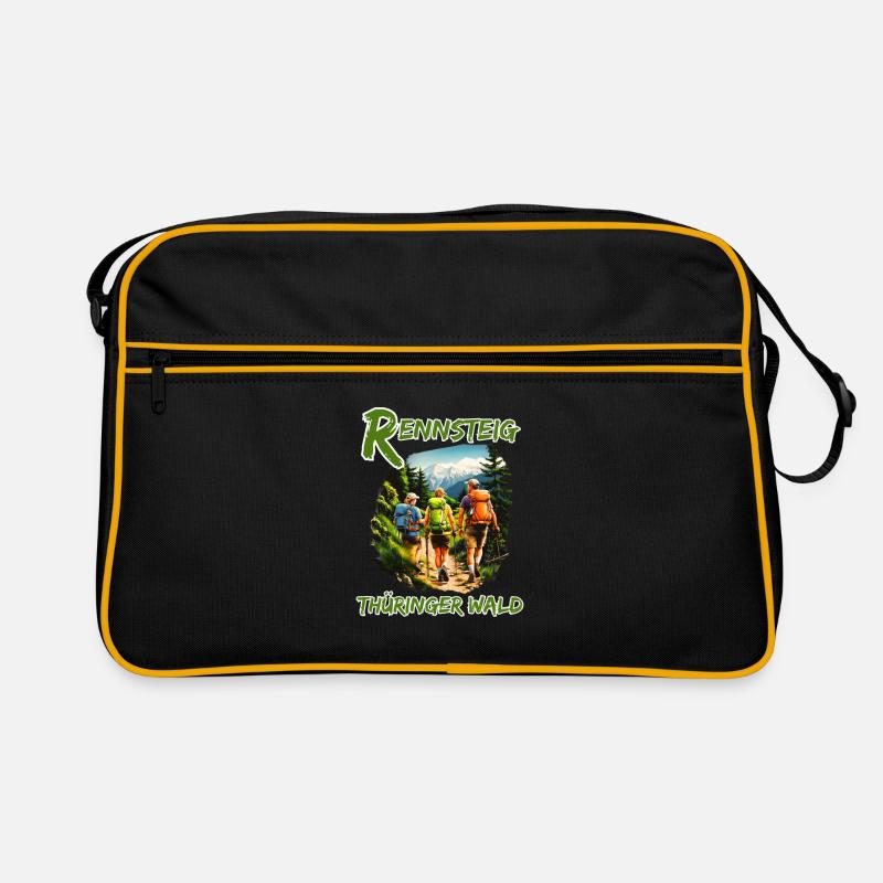 Rennsteig-Forêt de Thuringe-Thuringe Sac Retro