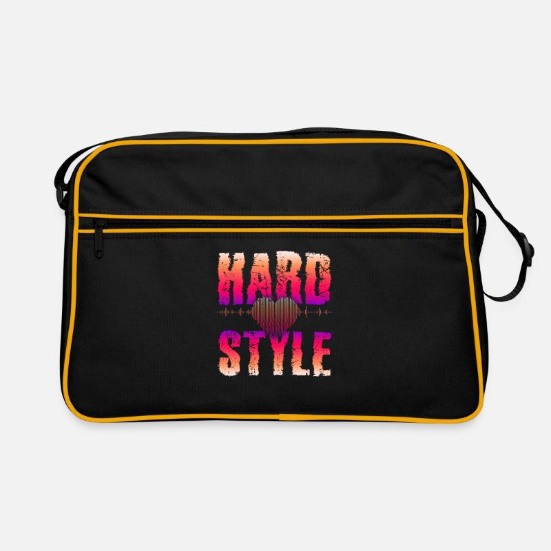 Hardstyle Techno Rave Raver Geschenk Retro Tasche