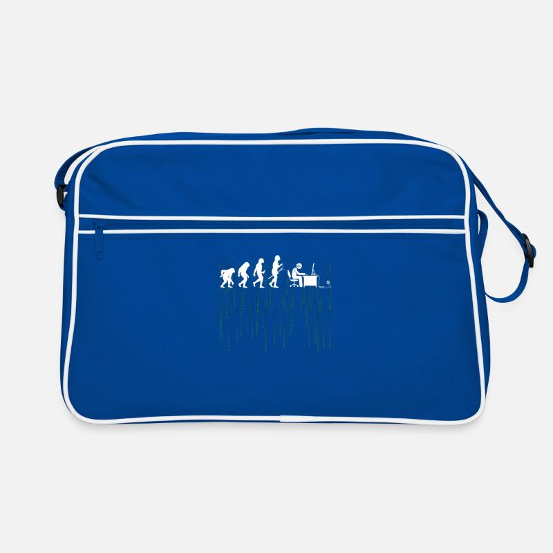 Evolution Computer Enticklung BrushIng Gift Retro Bag