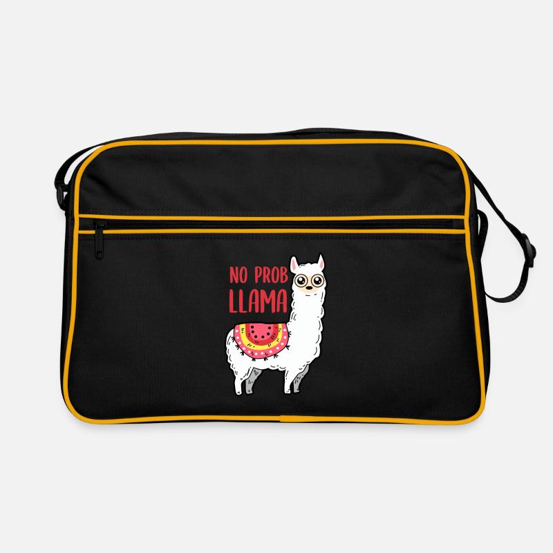Llama - No Prob Llama Retro Bag