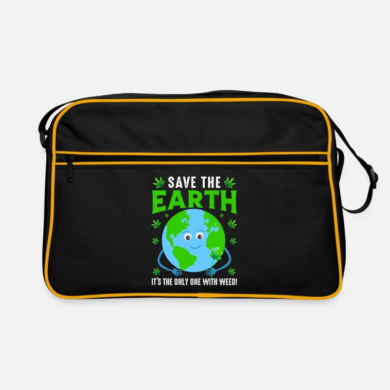 Earth day Retro Tasche