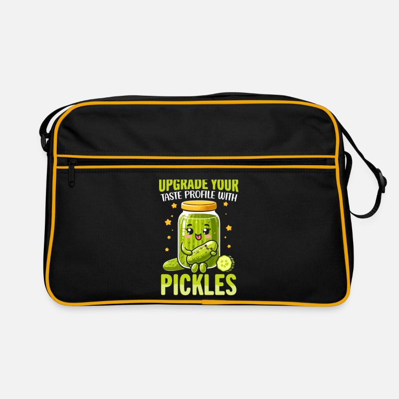 cornichons - cornichons cadeaux, cornichons tshirt Sac Retro
