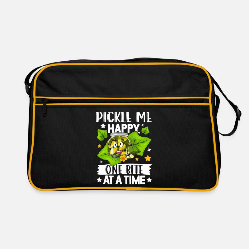 cornichons - cornichons cadeaux, cornichons tshirt Sac Retro