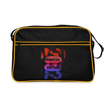 Edition Limitée 2002 - Anniversaire - Année - Sac Retro - noir/or - Devant