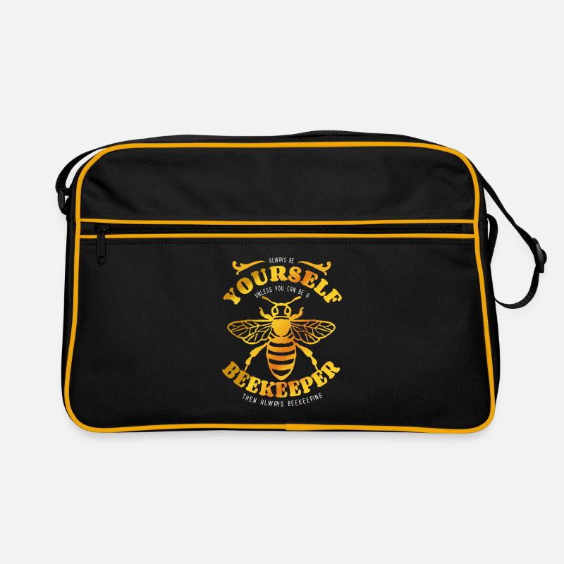 Always be yourself - beekeeper - bee - saying Retro Bag
