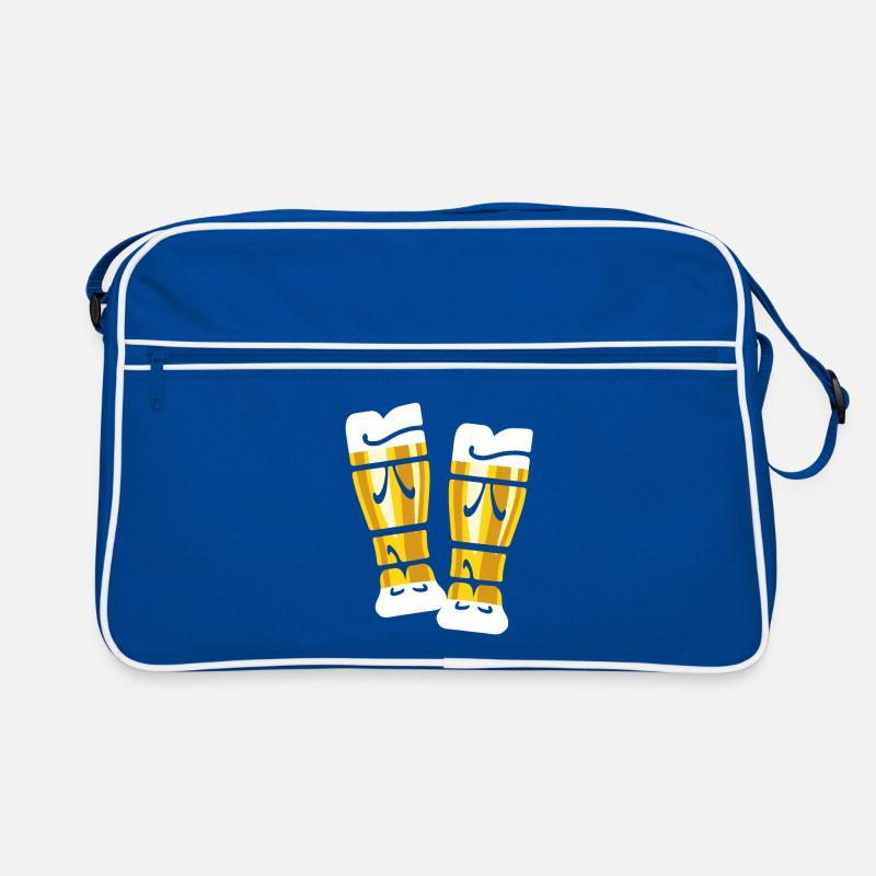 Durst - Bier trinken - Weizenbier - anstoßen Retro Tasche