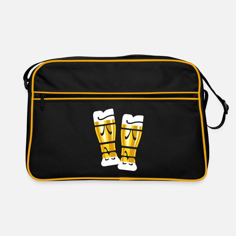 Thirst - drink beer - wheat beer - toast Retro Bag