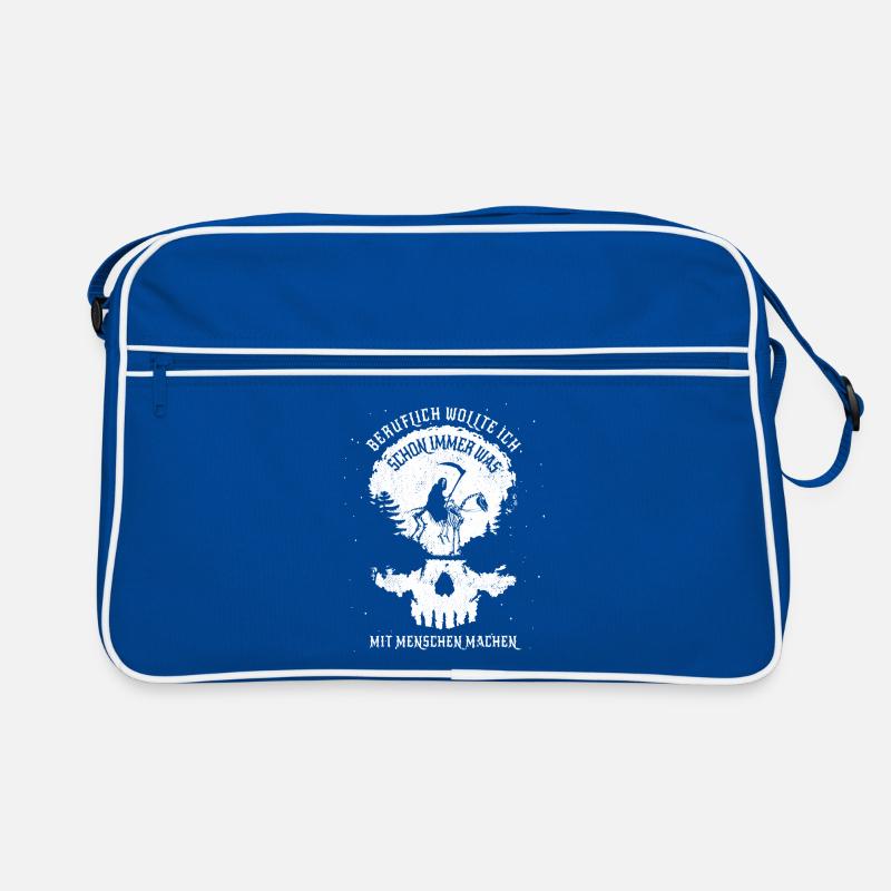 Beruflich was mit Menschen machen - Sensemann Retro Tasche