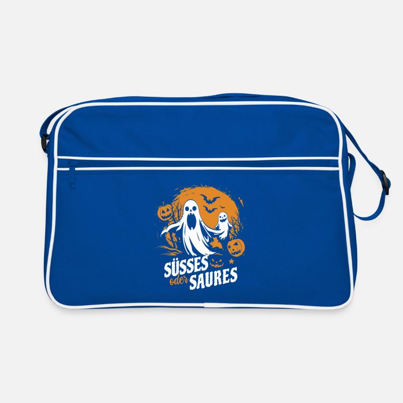 Halloween Kürbis Kostüm - Süßes oder Saures Retro Tasche