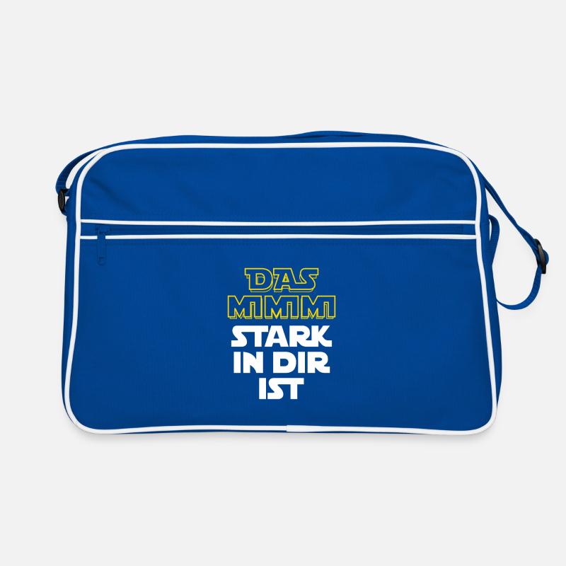 Das Mimimi stark in dir ist - rumheulen Spruch Retro Tasche