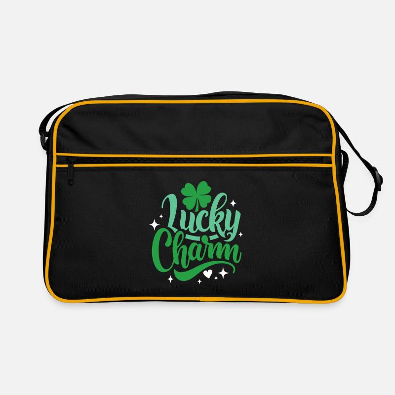 Porte-bonheur - Saint-Patrick - Irlande Sac Retro