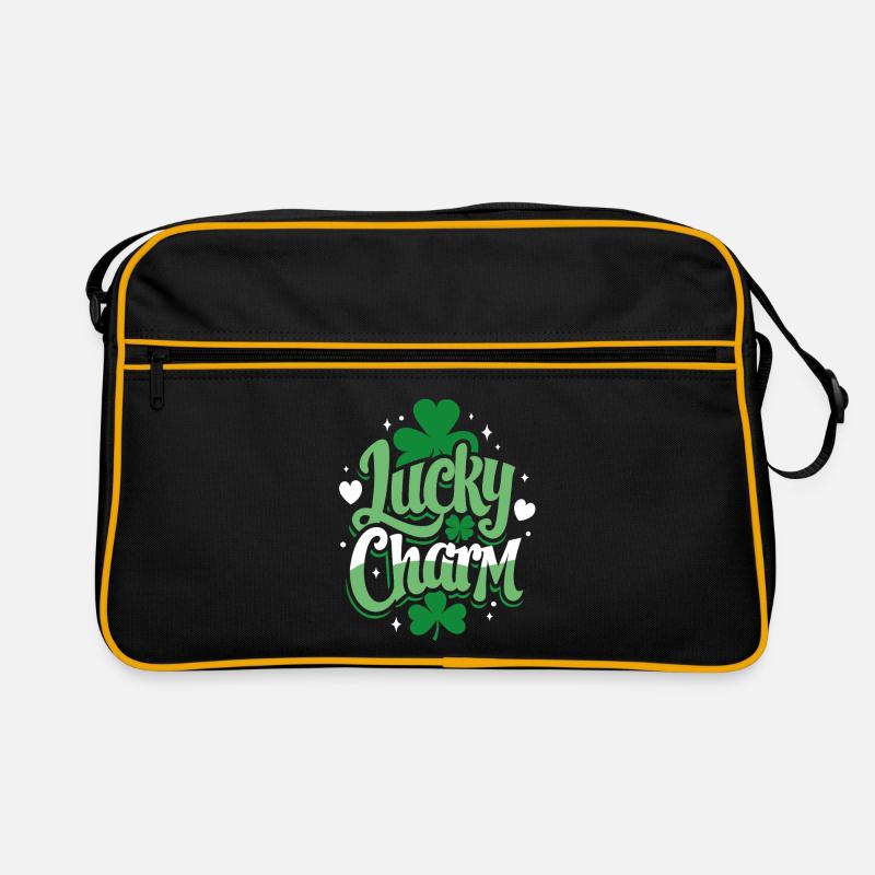 Porte-bonheur - Saint-Patrick - Irlande Sac Retro