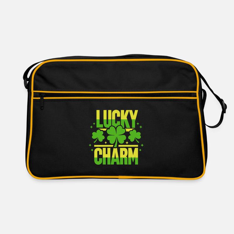 Porte-bonheur - Saint-Patrick - Irlande Sac Retro