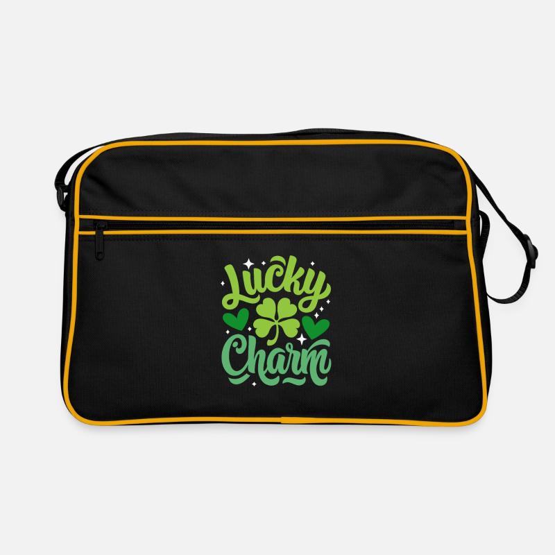 Porte-bonheur - Saint-Patrick - Irlande Sac Retro