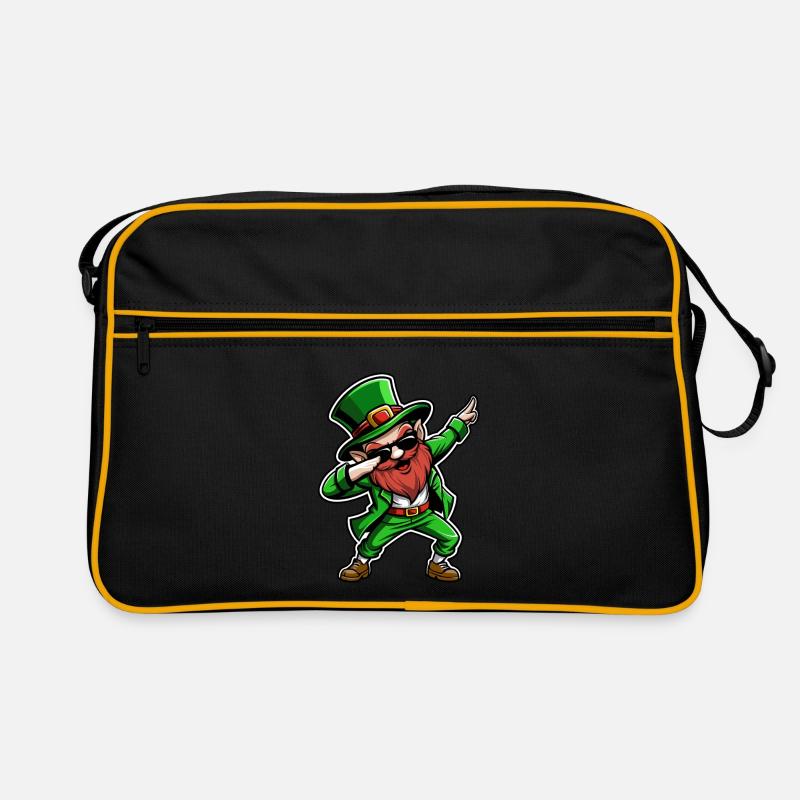 Dabbing Leprechaun - St. Patrick's Day - Irland Retro Tasche
