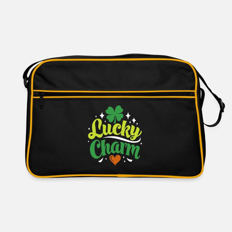 Porte-bonheur - Saint-Patrick - Irlande Sac Retro