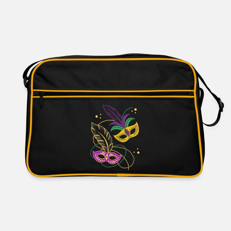 Mardi Gras - Carnaval - Masque - Cadeau Sac Retro