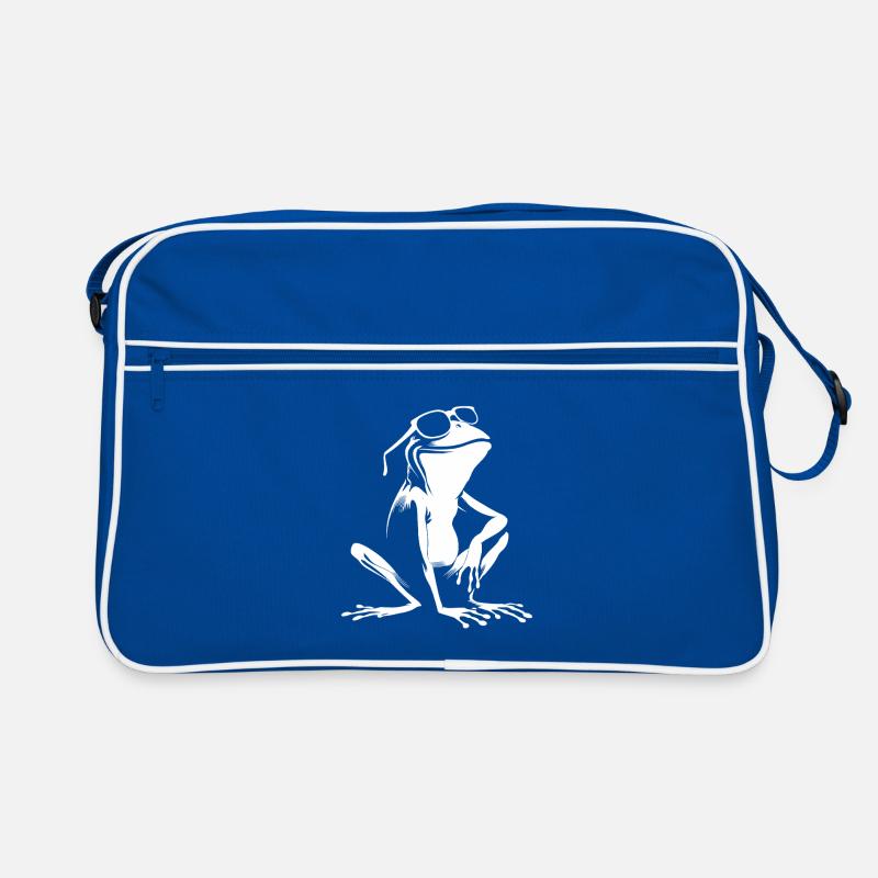 Frog - Amphibian Cartoon Gift Retro Bag