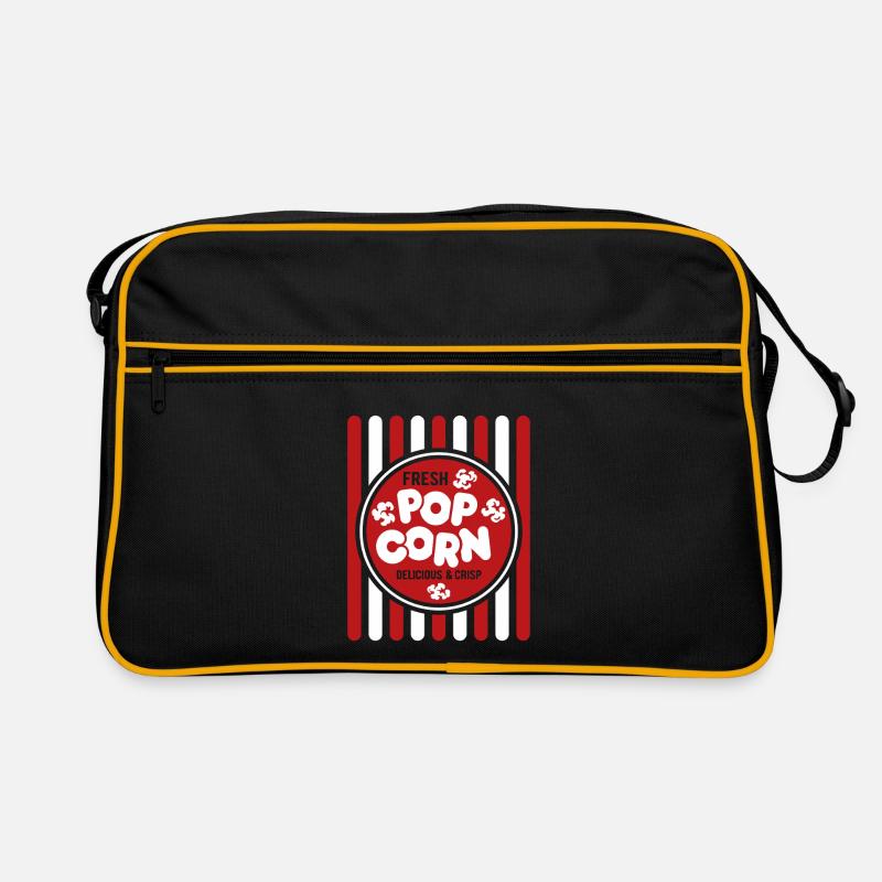 Fresh Popcorn - Crispy & Delicious - Gift Retro Bag