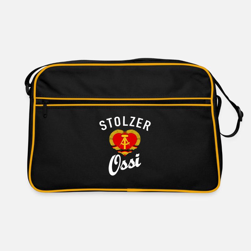 Ich bin stolz, ein Ossi zu sein, DDR, Geschenk Retro Tasche