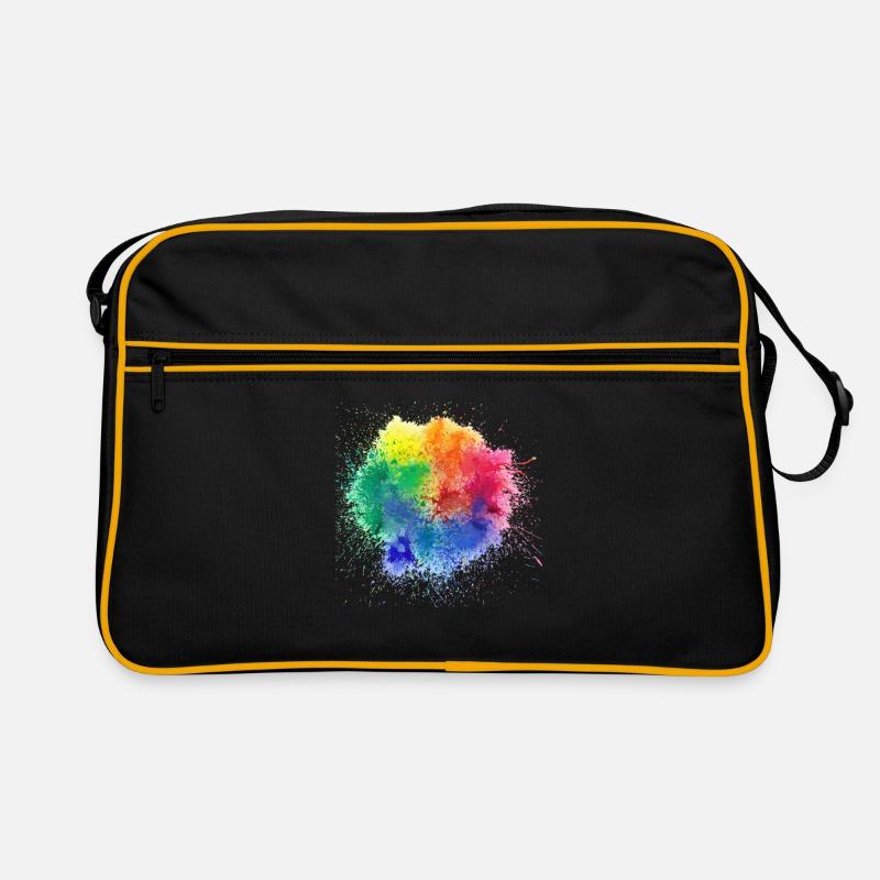 Pop de couleur Design Sac Retro