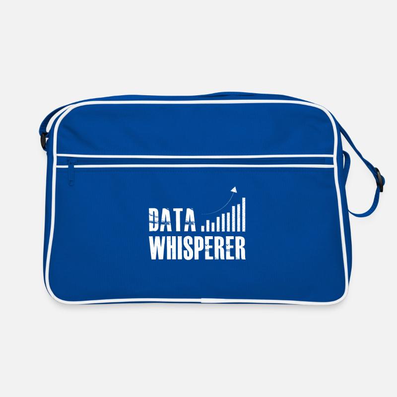 Data Whisperer Science Analyst Ingénieur logiciel Sac Retro