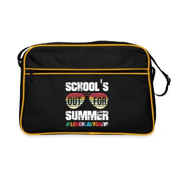 Les écoles sont sorties pour le déjeuner d’été Lady Crew Vibes - Sac Retro - noir/or - Devant