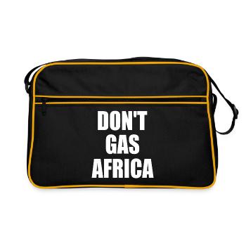 don't gas africa - Sac Retro - noir/or - Devant