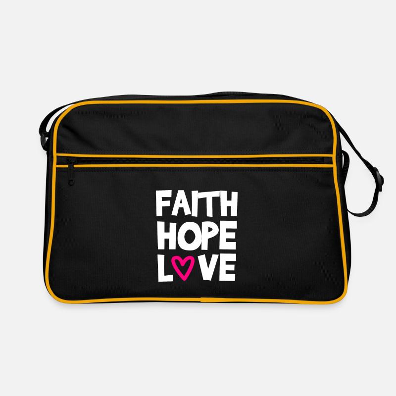 Foi Espérance Amour Sac Retro