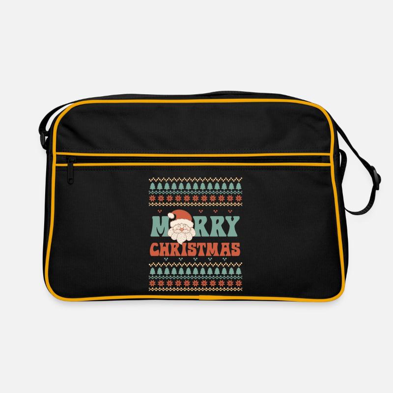 Pull de Noël moche Sac Retro