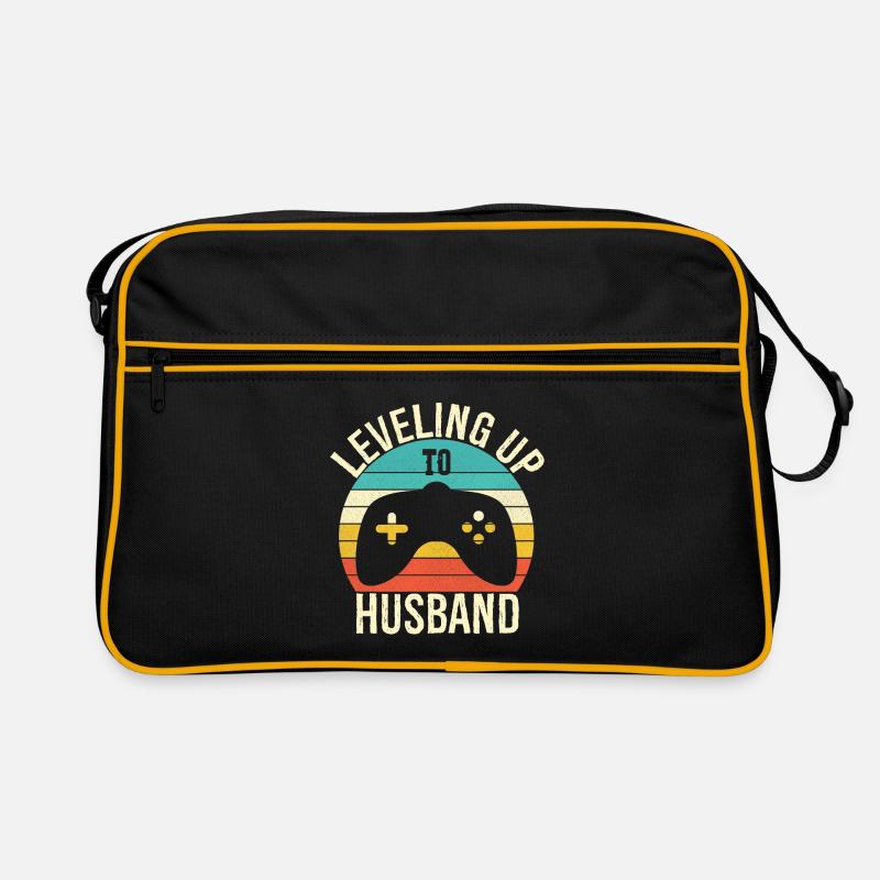 Aufstieg zum Ehemann Retro Tasche