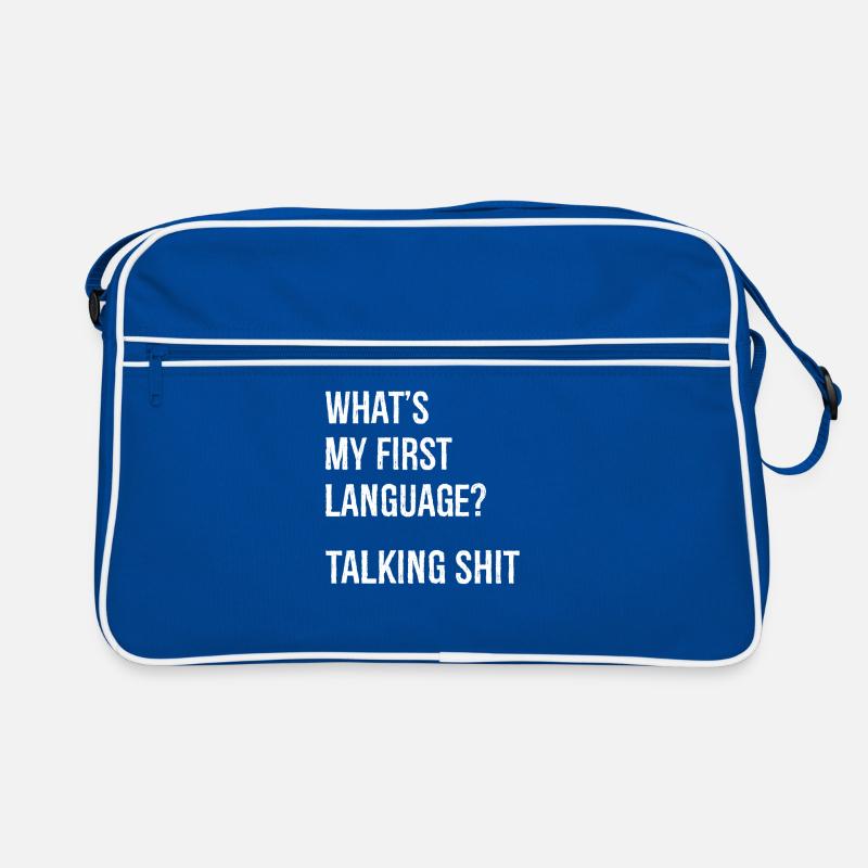 what's my first language talking Retro Bag
