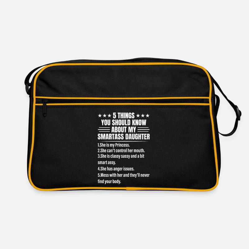 5 Things You Should Know About My Smartass  Retro Tasche