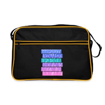 Fir - Retro Bag - black/gold - Front