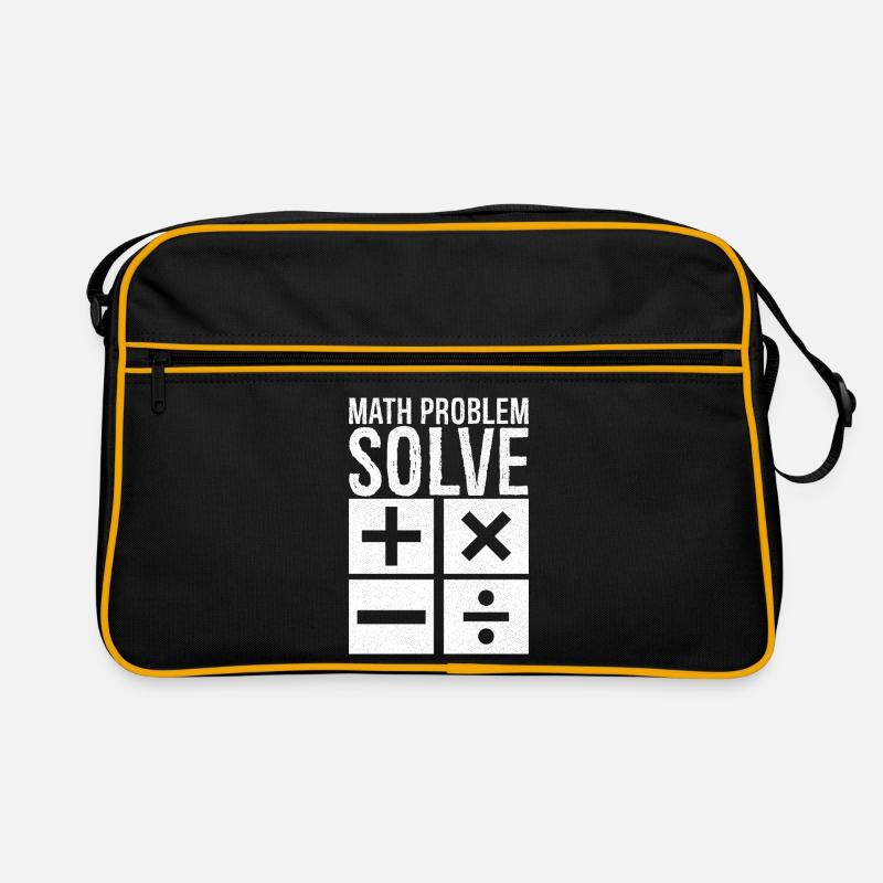 math problem solve Retro Bag