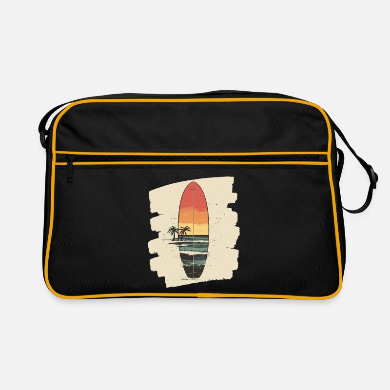 Surfbrett Retro Tasche