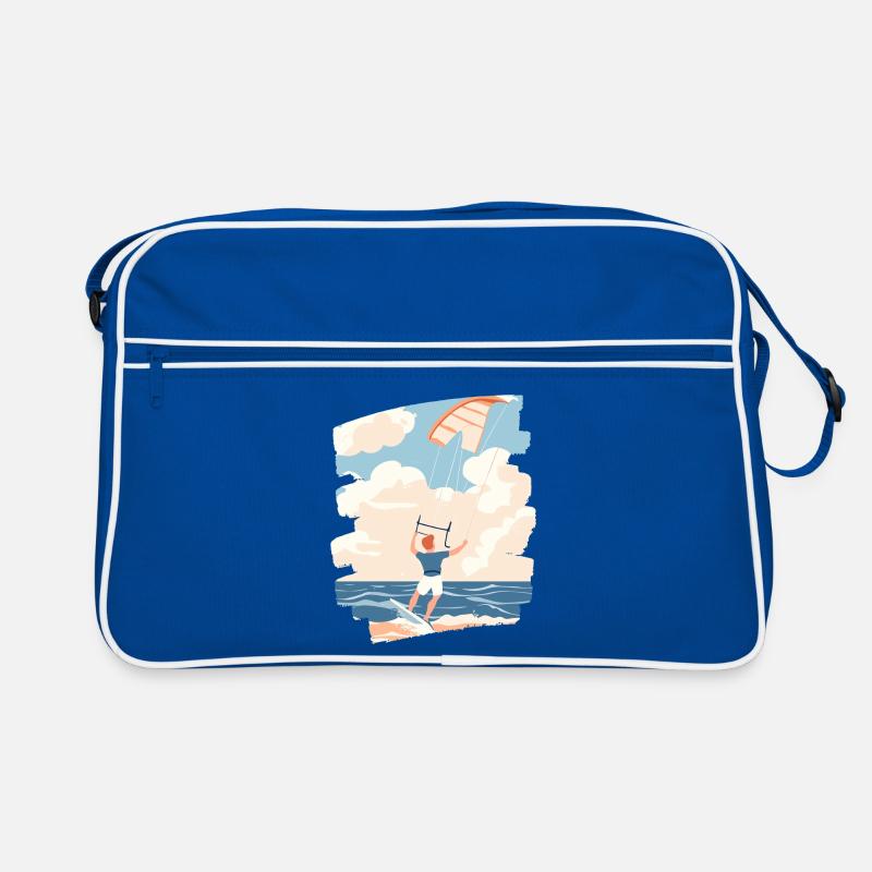 Kitesurfer Retro Tasche