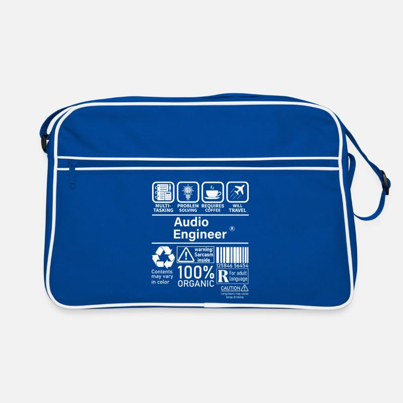 Ingénieur du son multitâche résolution de problèmes Sac Retro