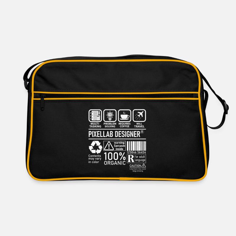 Résolution de problèmes multitâches Pixellab Designer Sac Retro