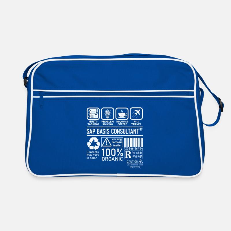 Consultant SAP Basis Consultant : résolution de problèmes multitâches Sac Retro