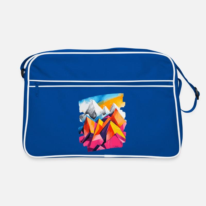 Berge Retro Tasche