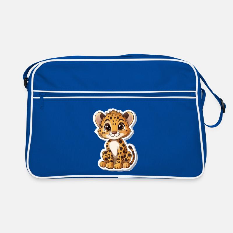 Guépard mignon Sac Retro