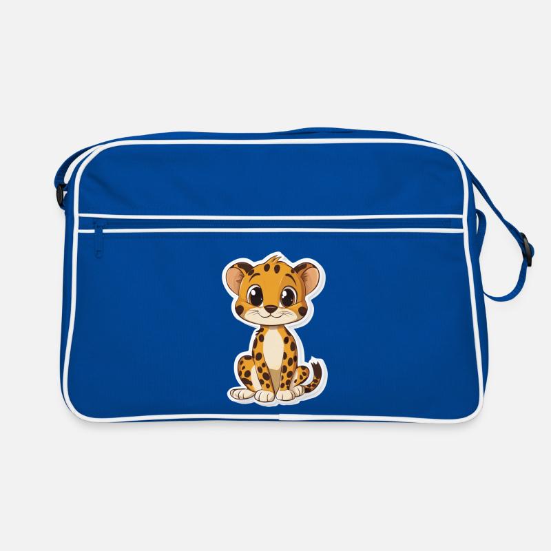 Guépard mignon Sac Retro