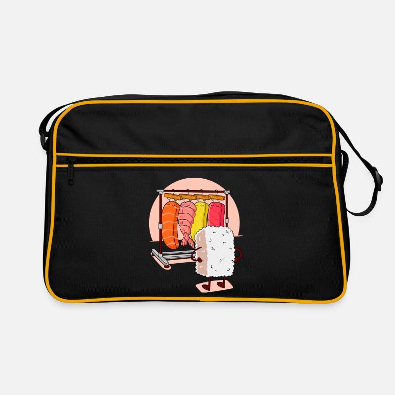 SUSHI Schließfach Retro Tasche