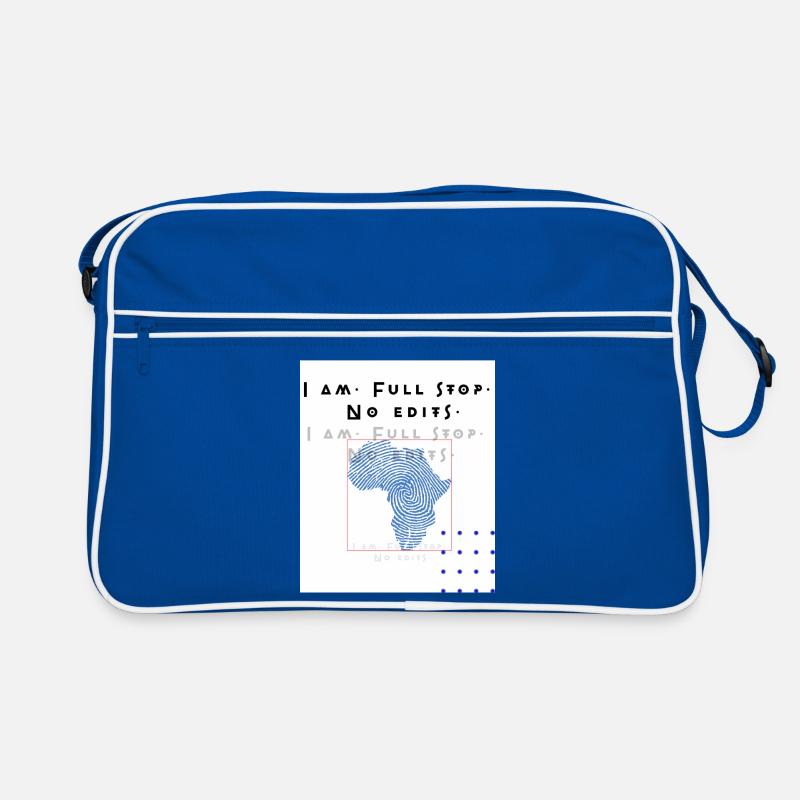 Je suis. Point. Aucune modification Sac Retro