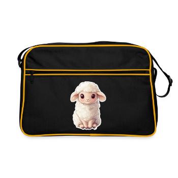 Sheep - Retro Bag - black/gold - Front