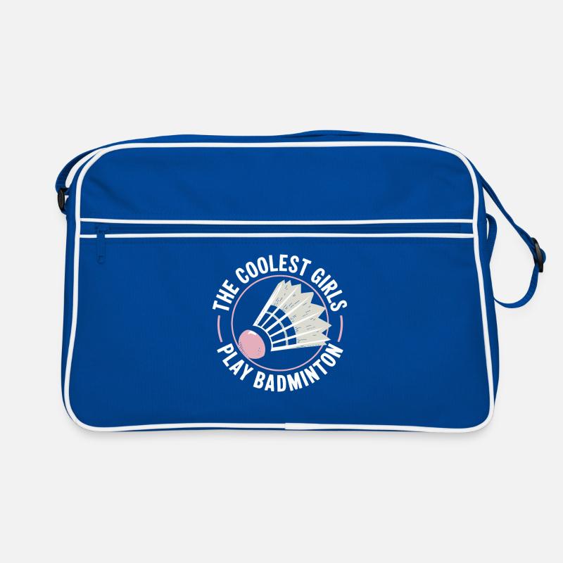 Conception de filles de badminton Sac Retro