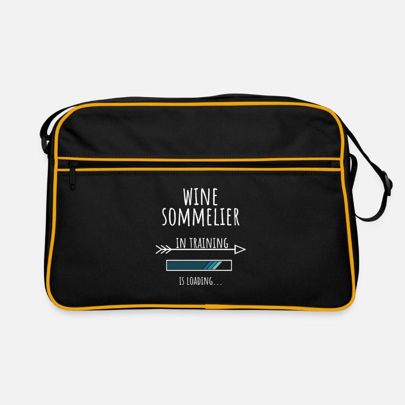 Wine Sommelier Gift Profession Training Retro Bag
