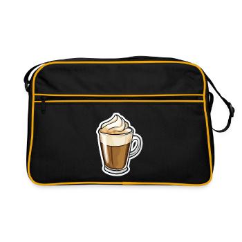 Coffee - Retro Bag - black/gold - Front