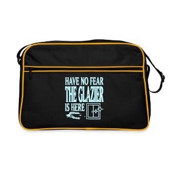 Have No Fear Funny Skilled Window Glass Work - Retro Bag - black/gold - Front